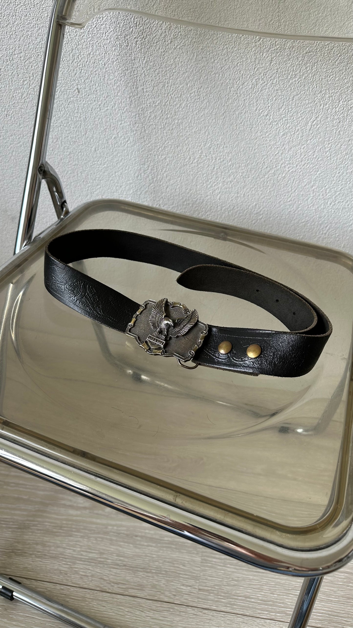 harley davidson vintage belt