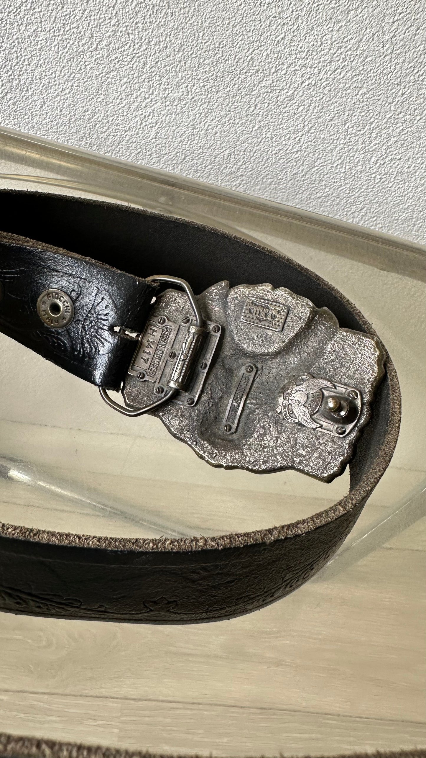 harley davidson vintage belt