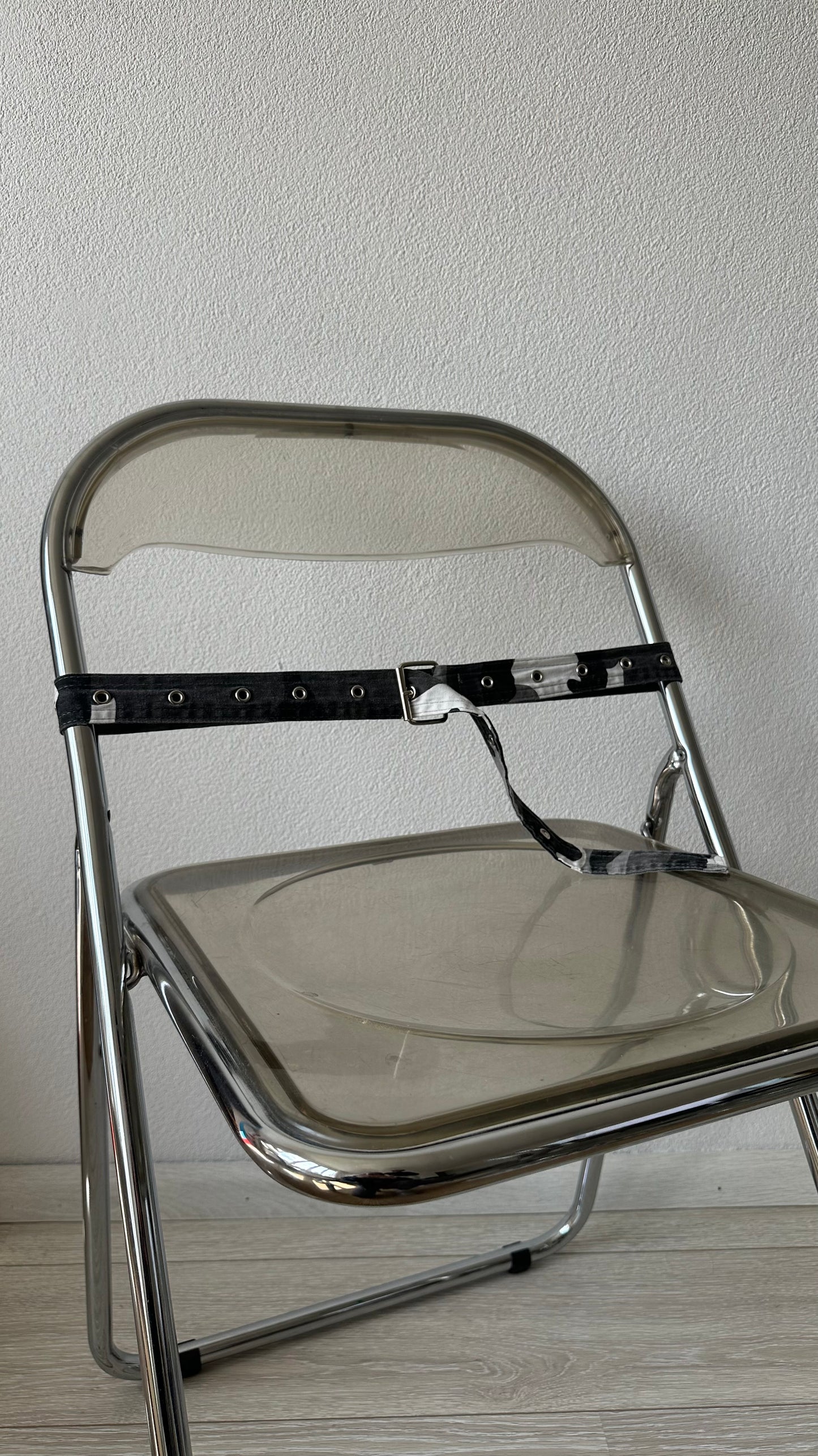 grey camo print belt