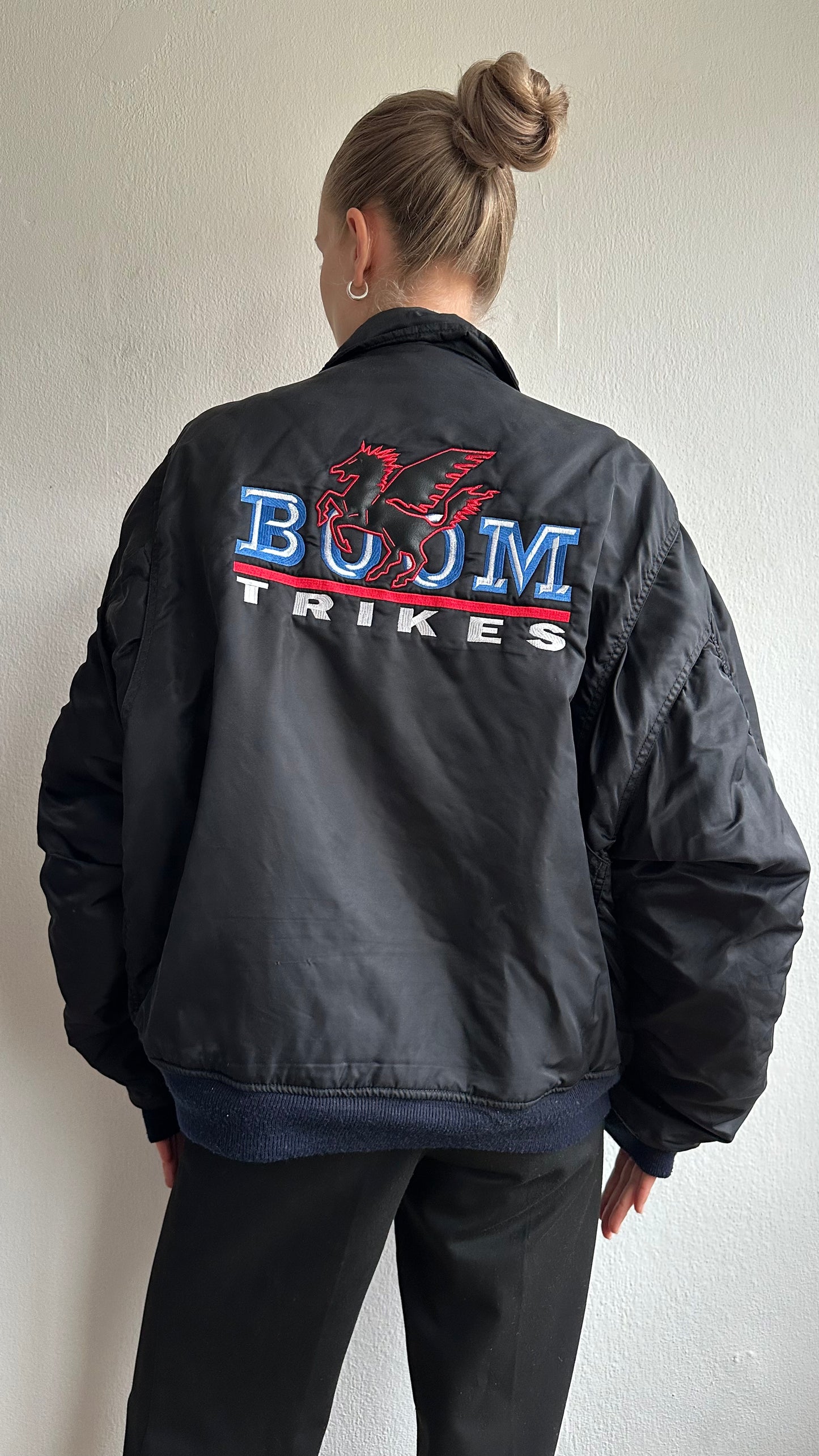 oversized motor bike bomberjacket