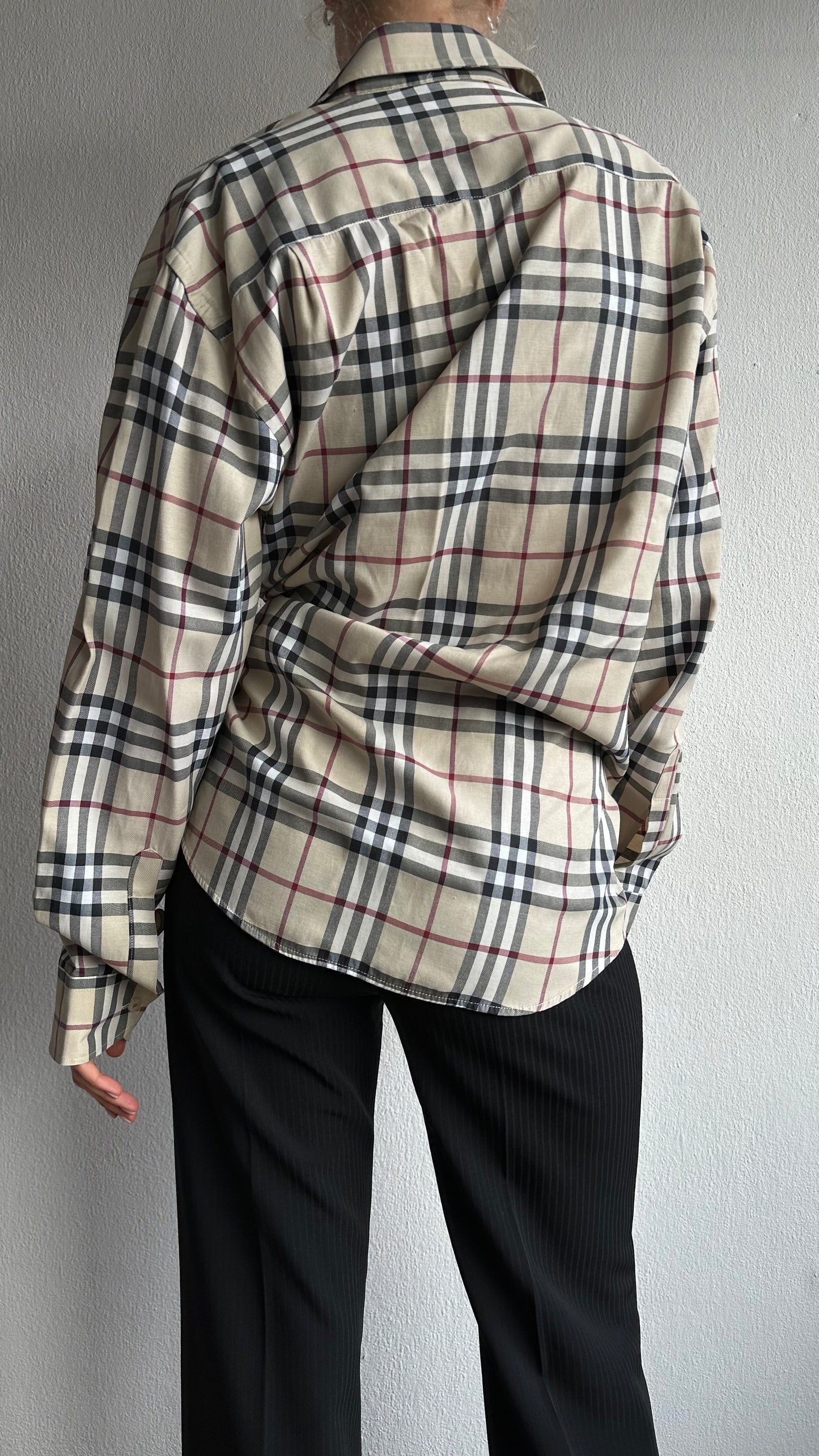 checked blouse Burberry