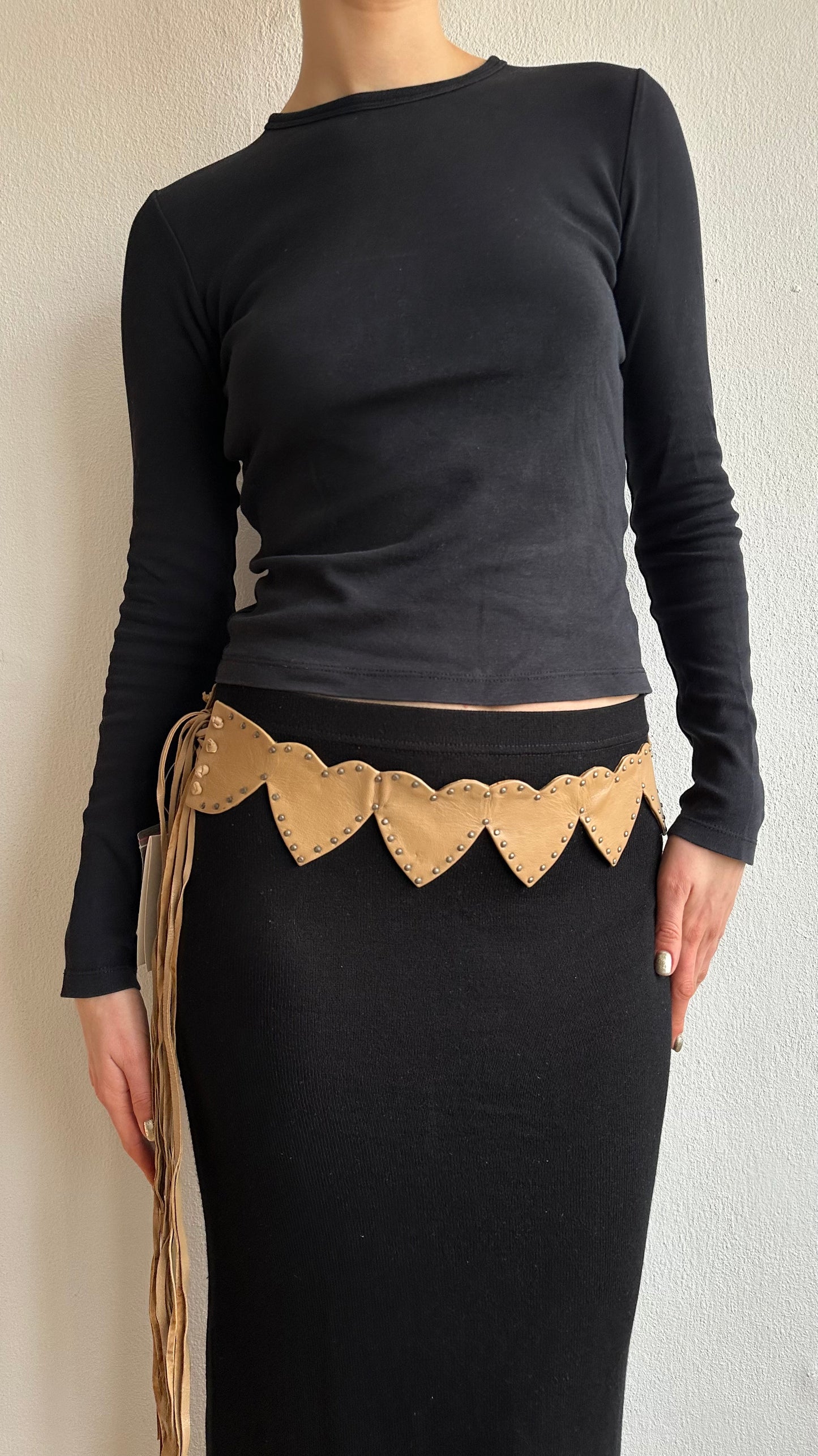heart-shaped waist belt