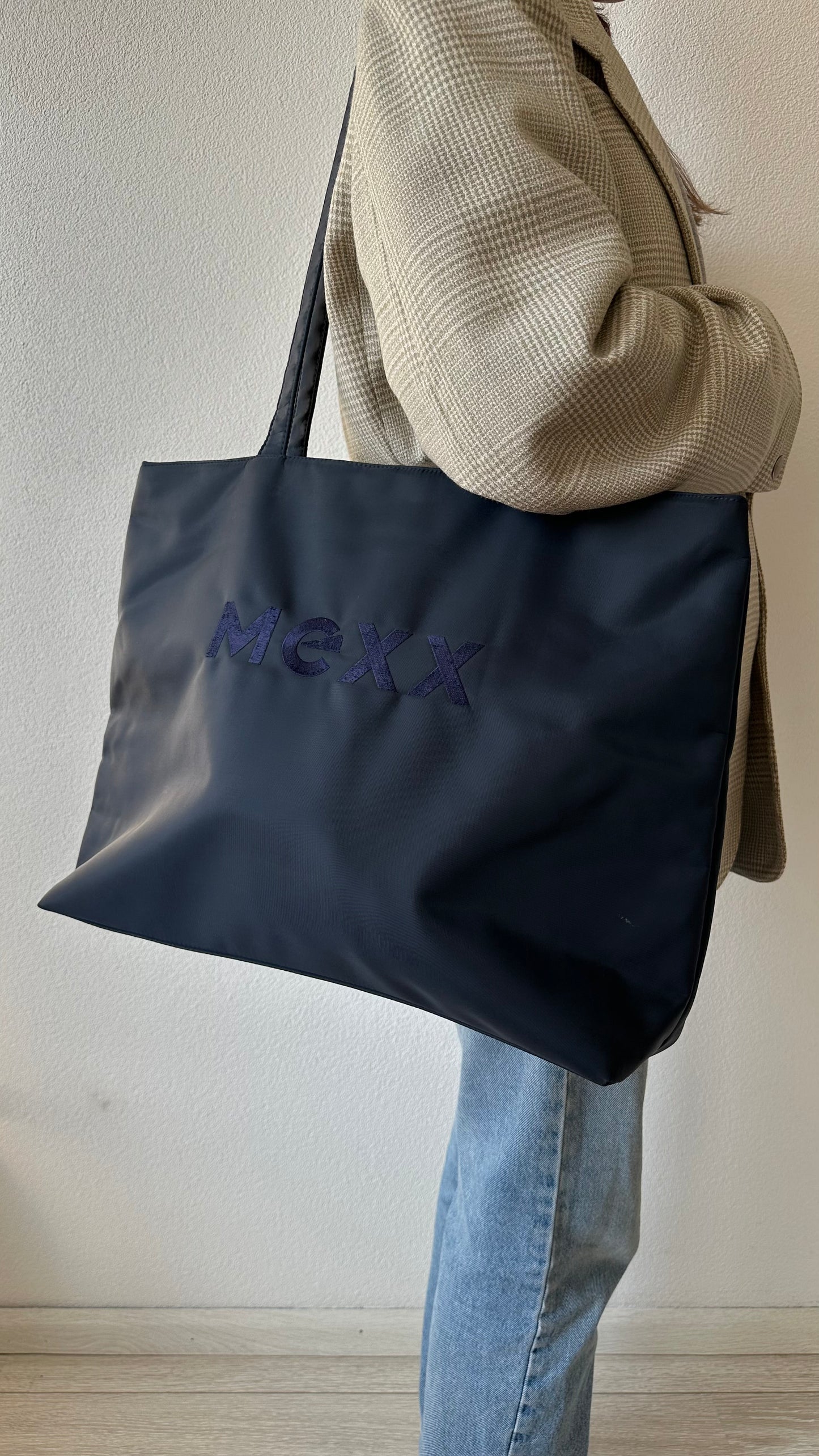 nylon blue shoulderbag mexx