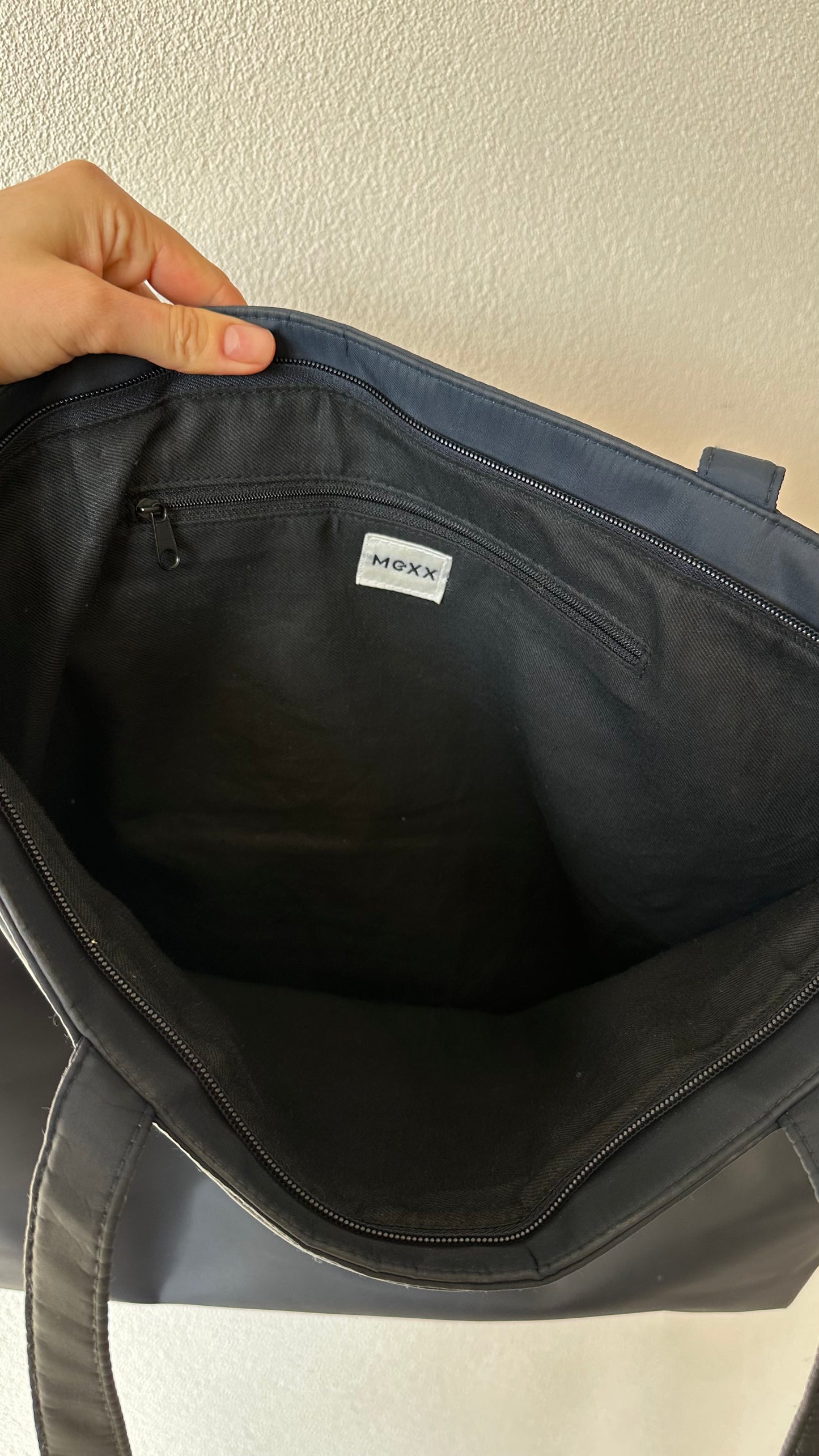 nylon blue shoulderbag mexx
