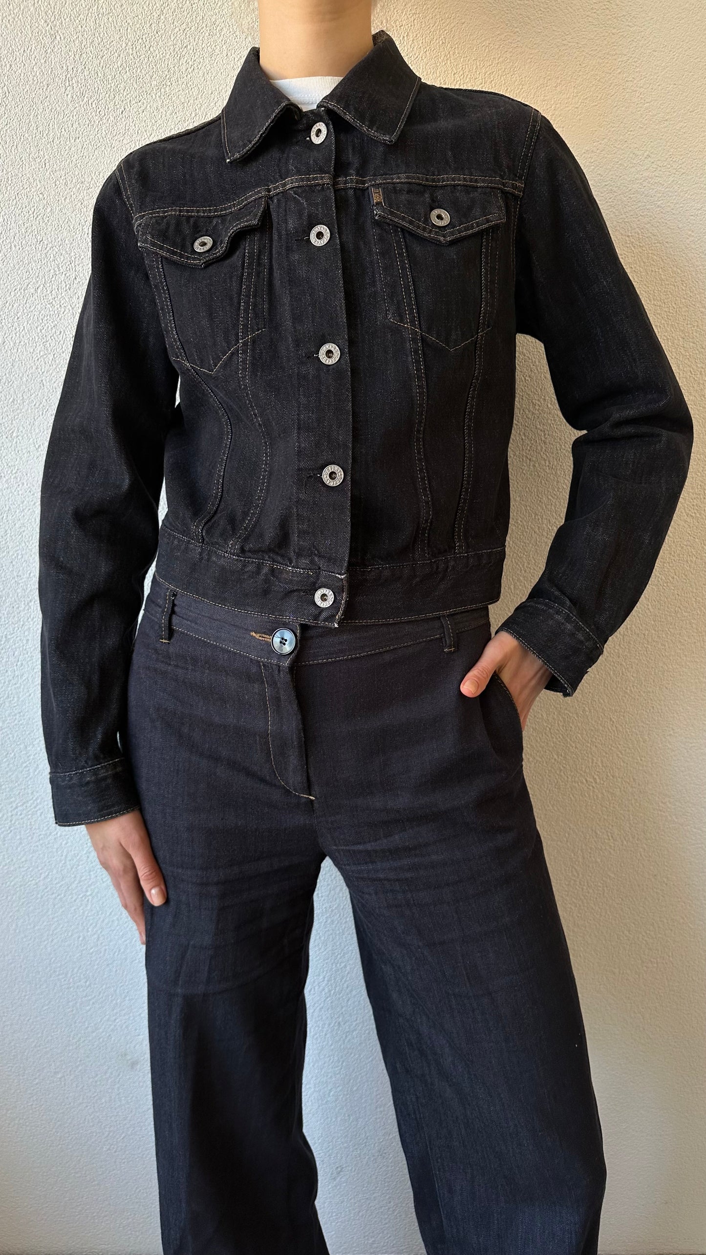 dark denim replay jacket