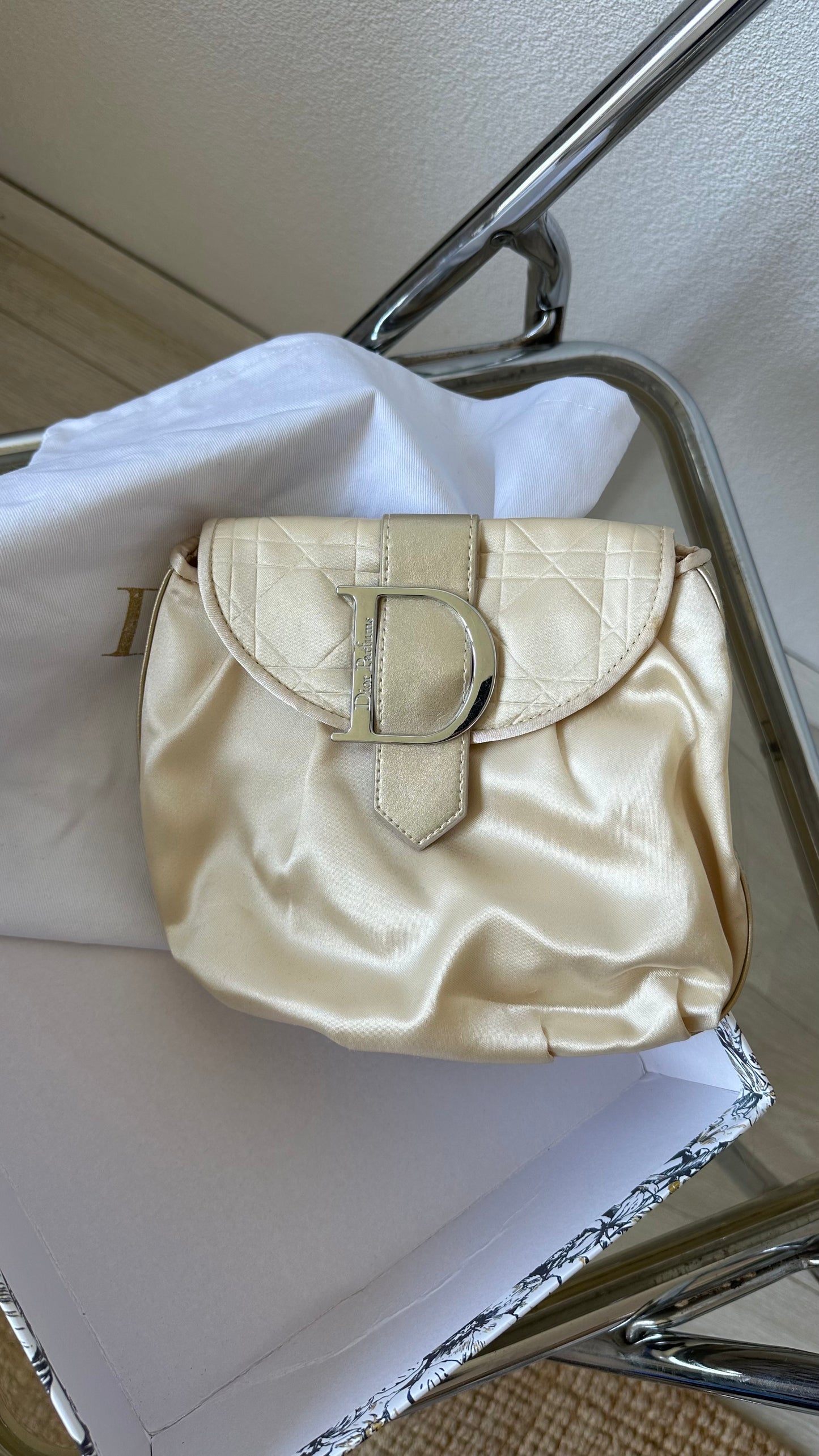 Dior make-up bags with paper bag
