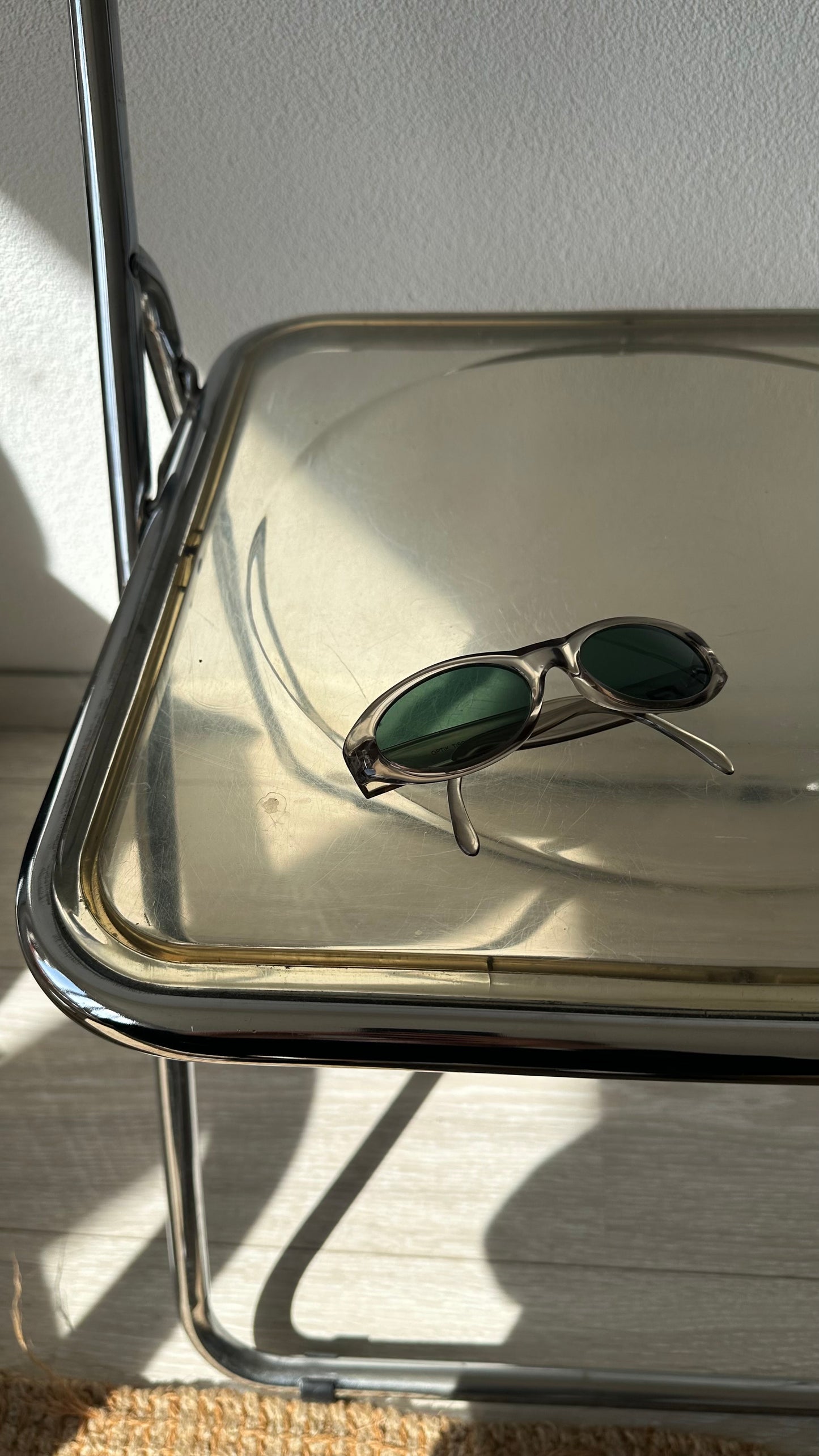vintage see through sunglasses