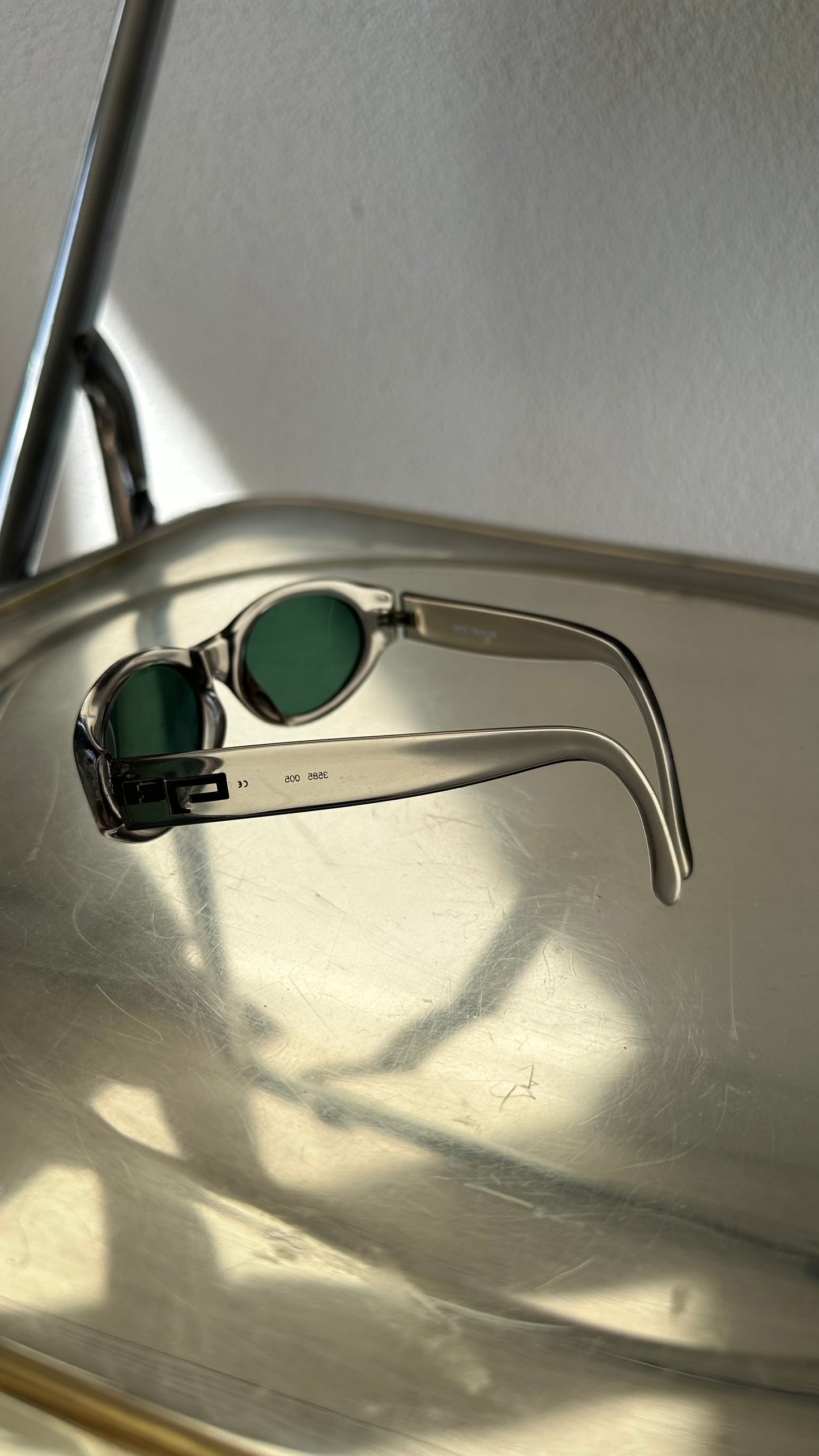 vintage see through sunglasses