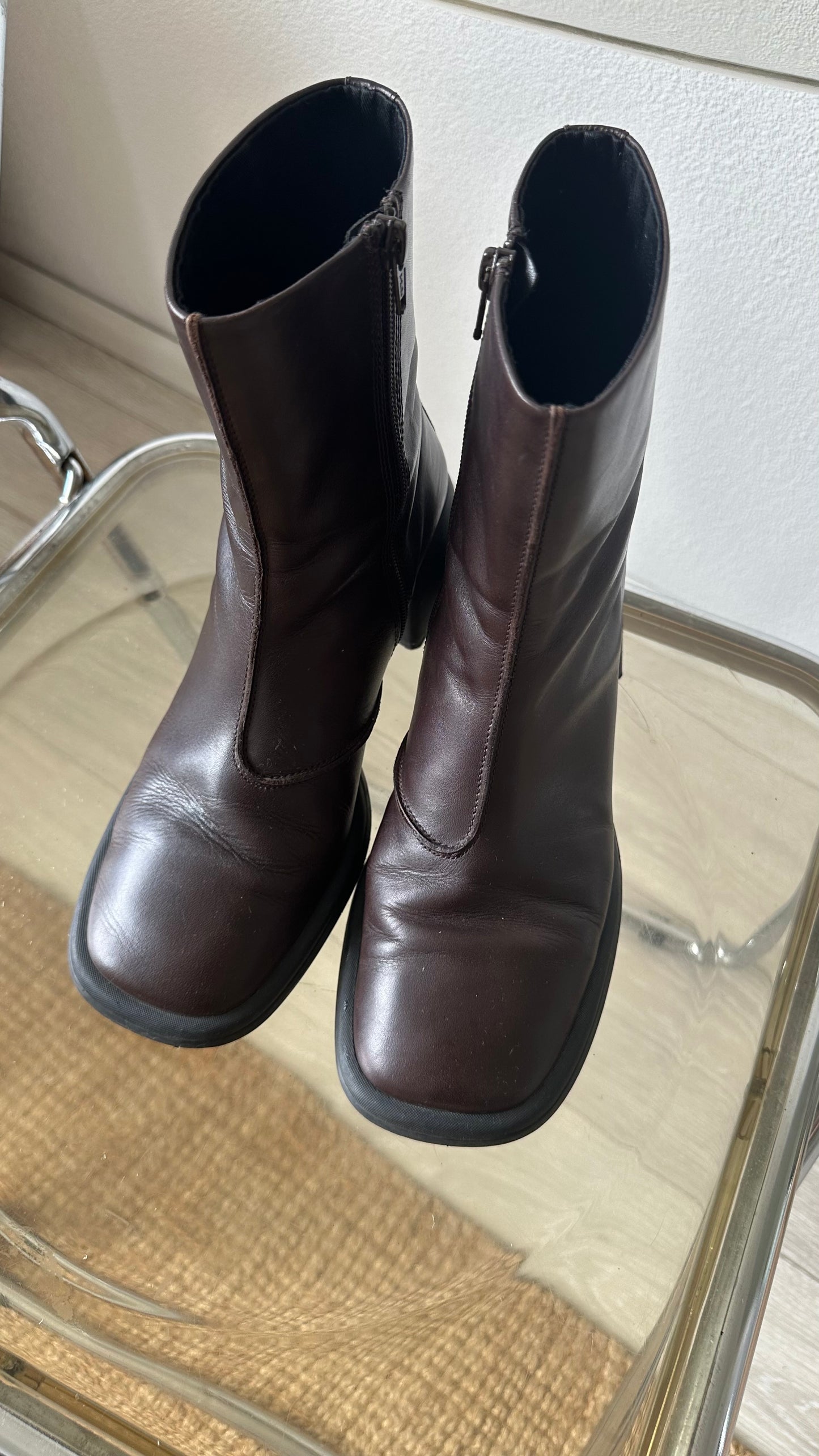 brown vagabond Ansie boots