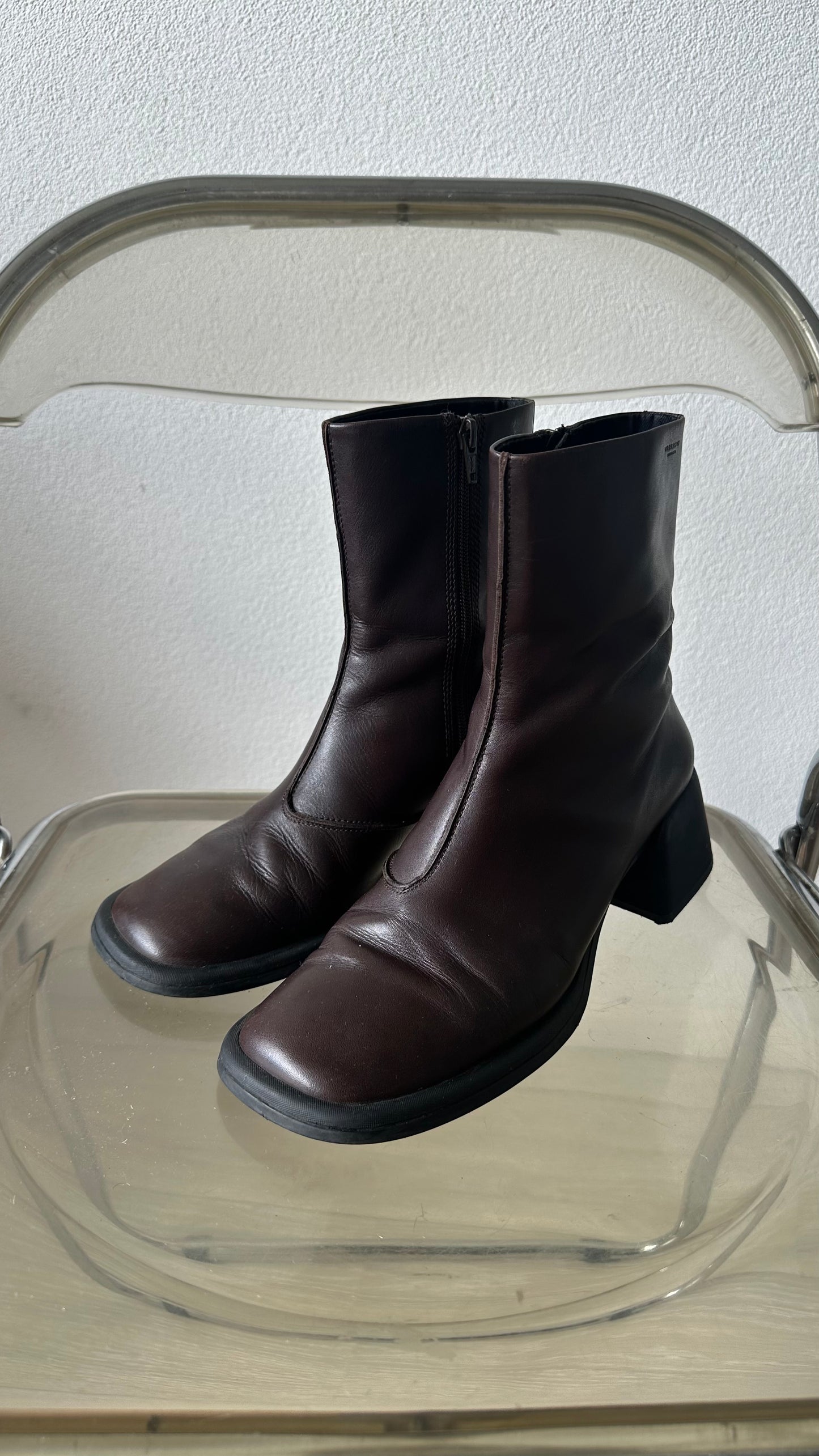 brown vagabond Ansie boots
