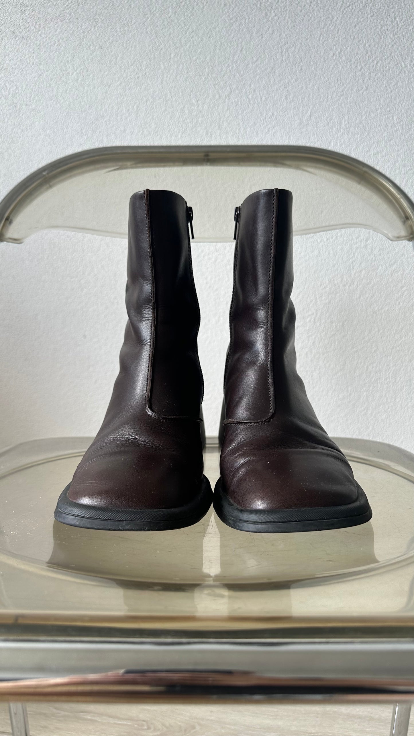 brown vagabond Ansie boots