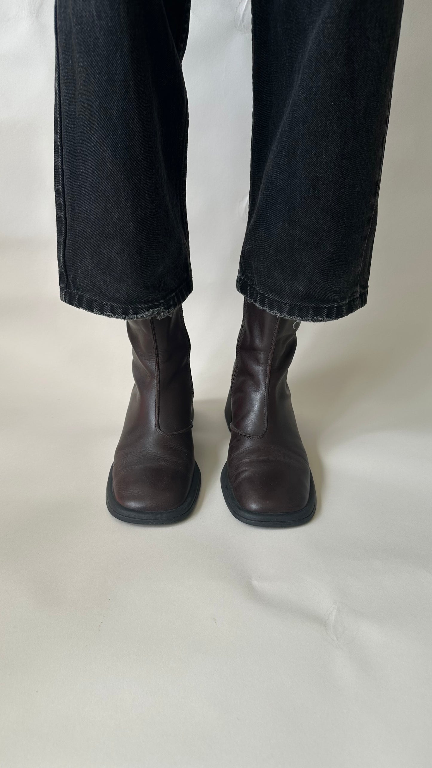 brown vagabond Ansie boots