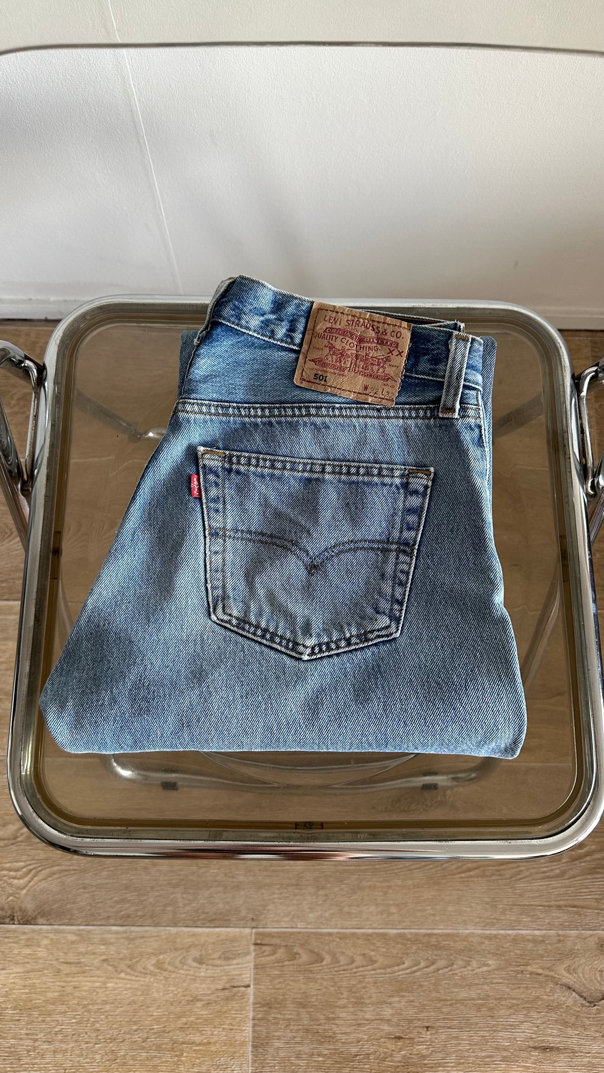 vintage Levi’s 501 classic denim