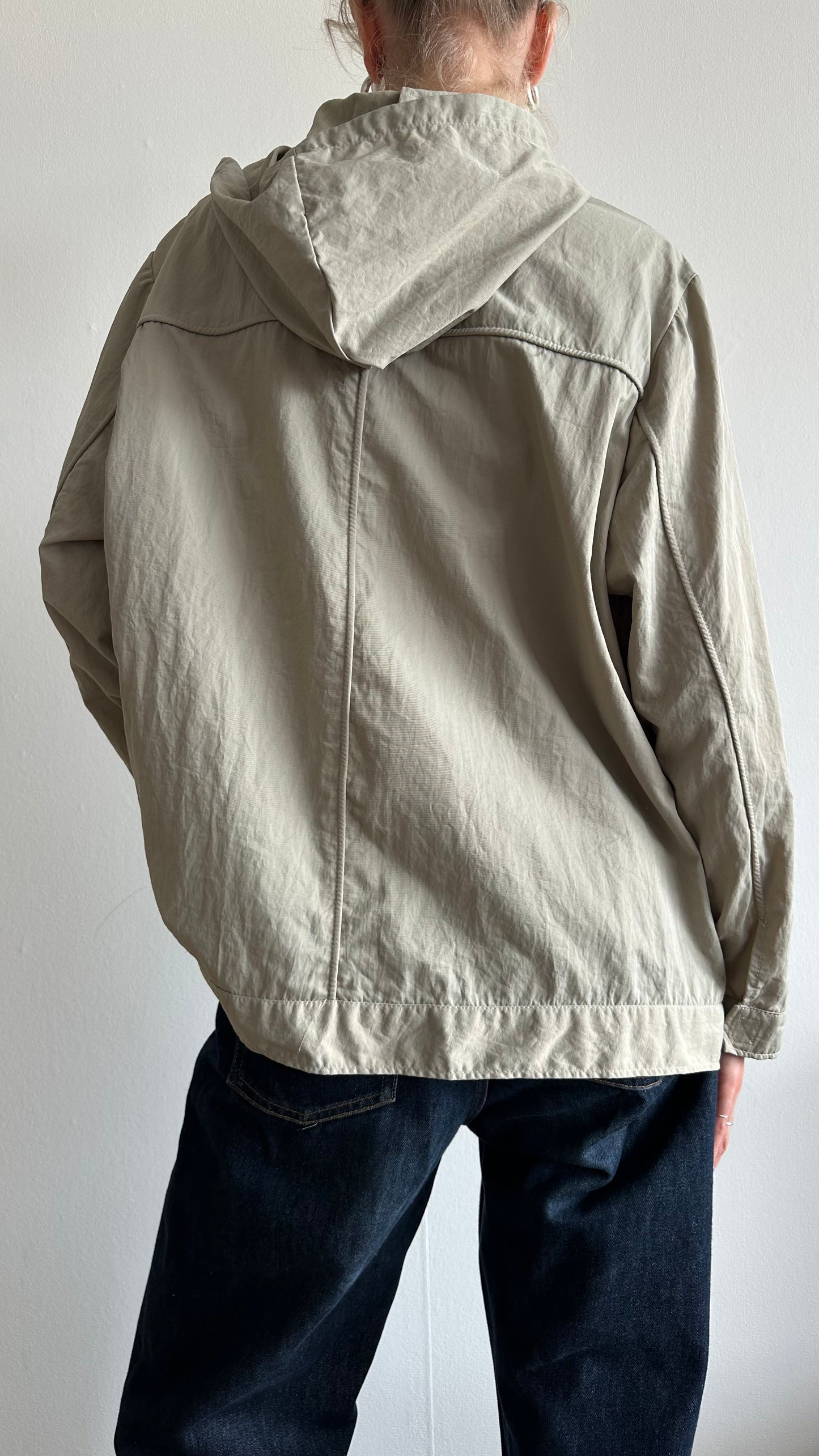 dark denim and jacket duo set