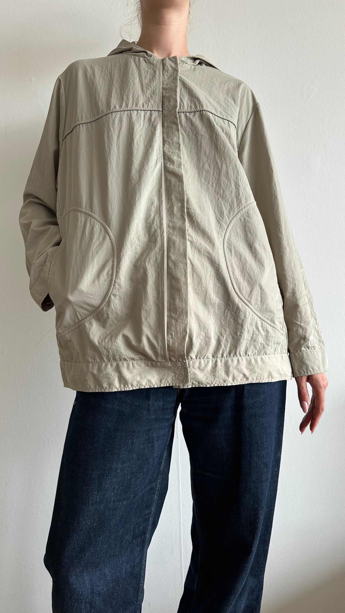 dark denim and jacket duo set