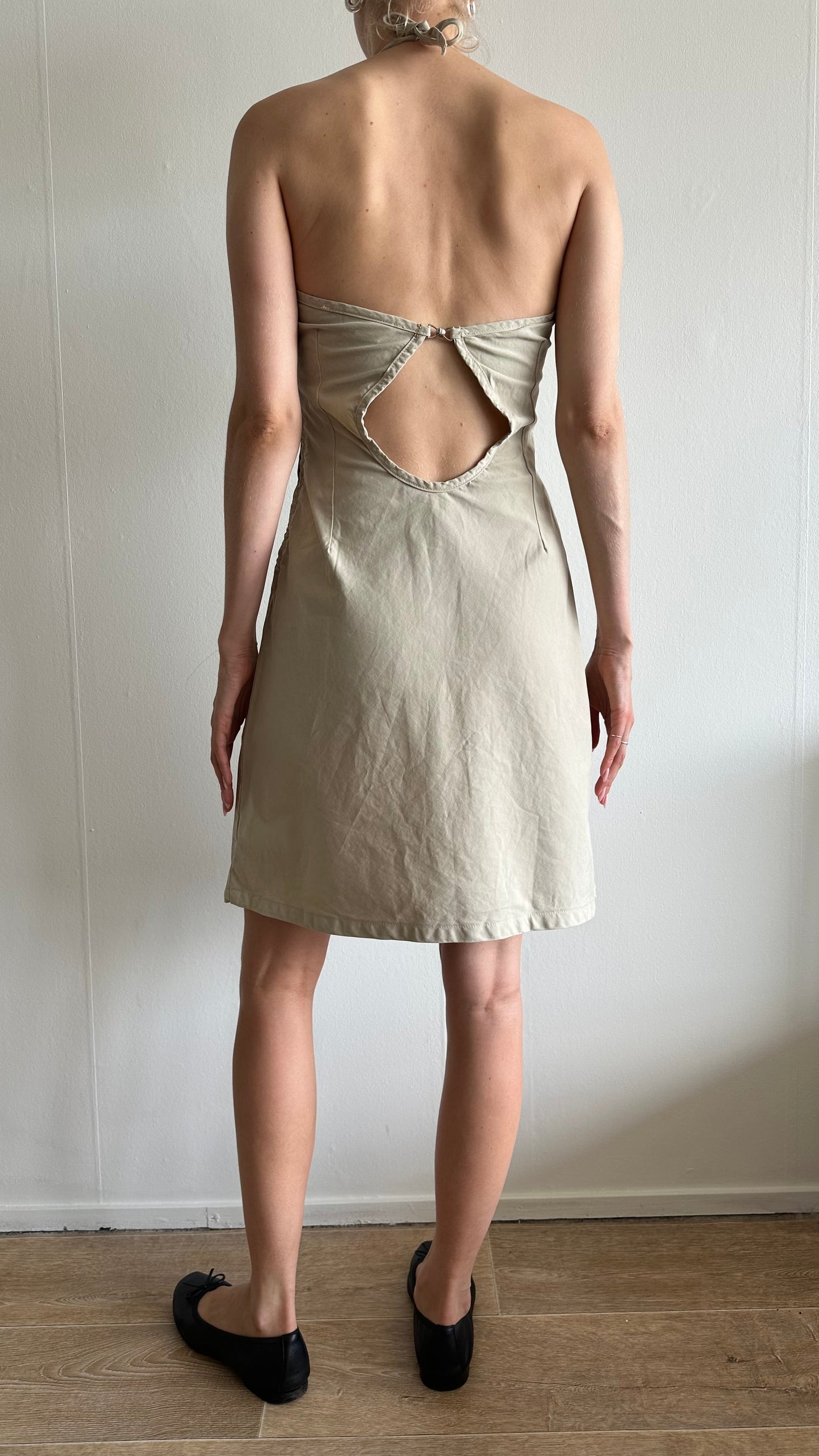 light brown Replay y2k short dress