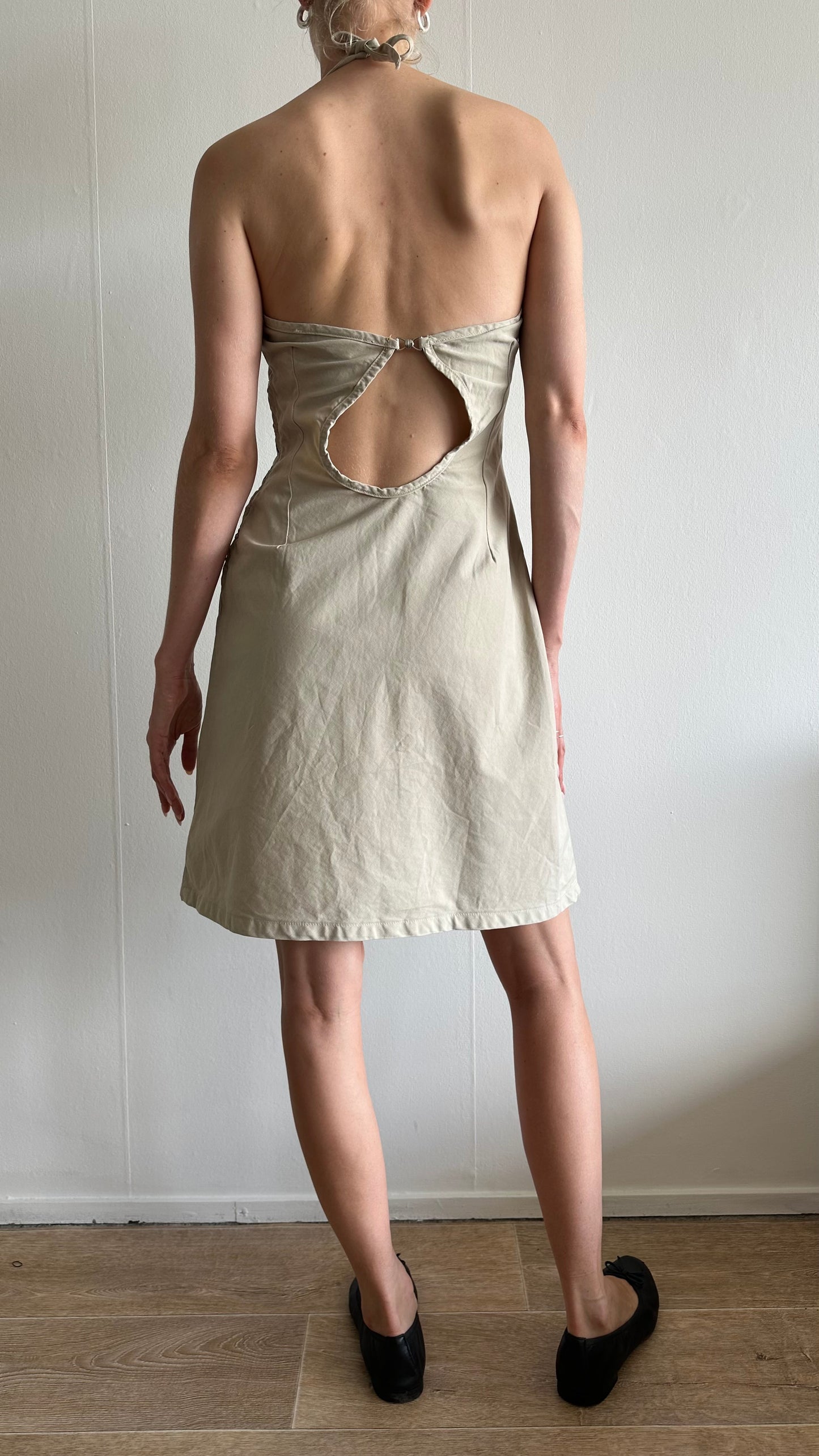 light brown Replay y2k short dress