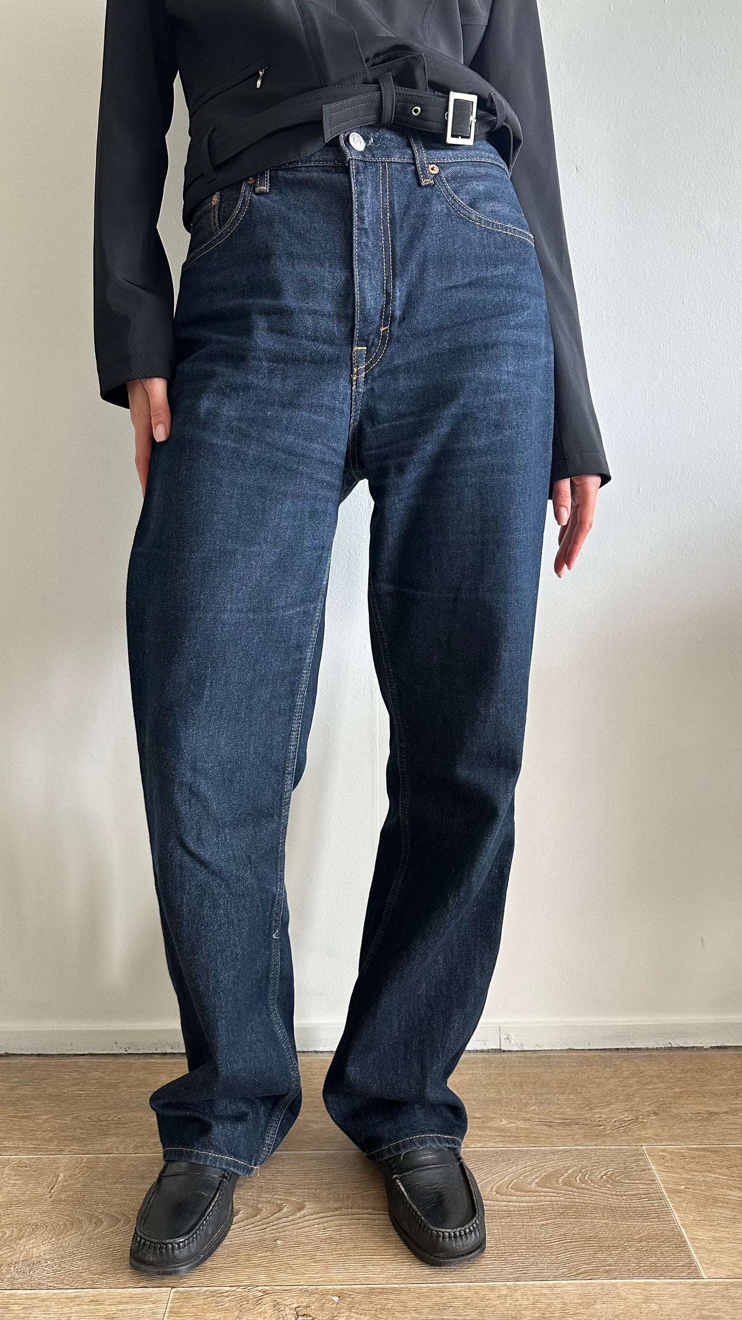 COS dark denim jeans size 29