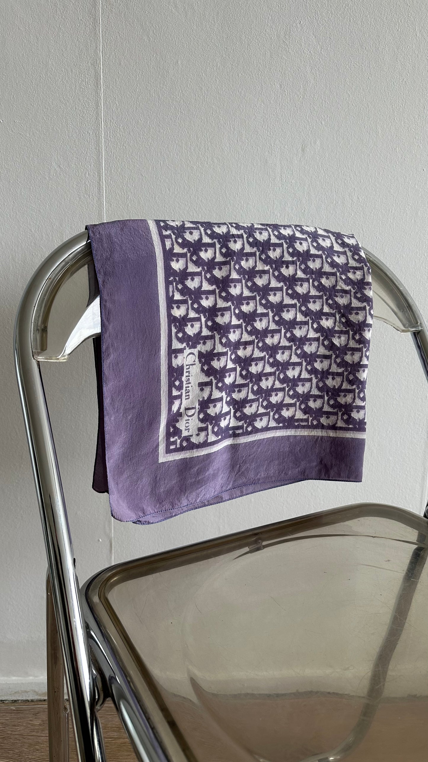 Christian Dior silk scarf