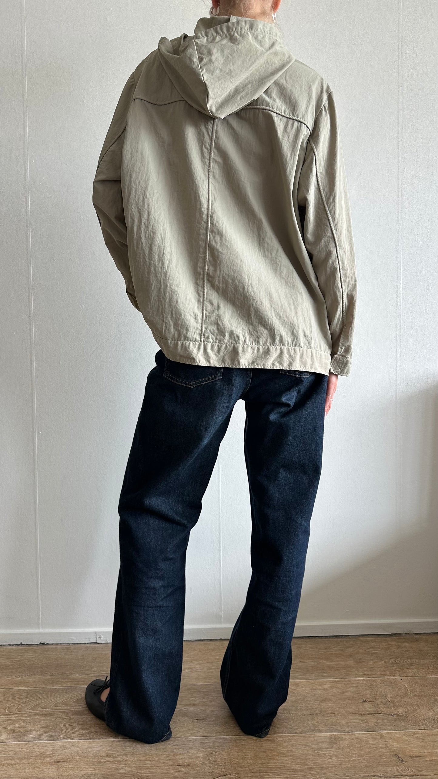 dark denim and jacket duo set