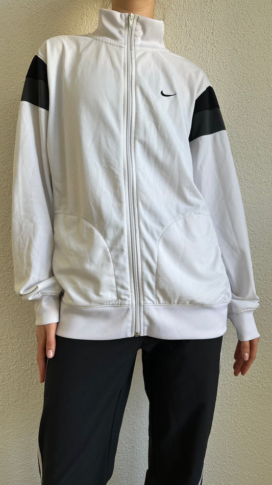 black, white and grey vest nike