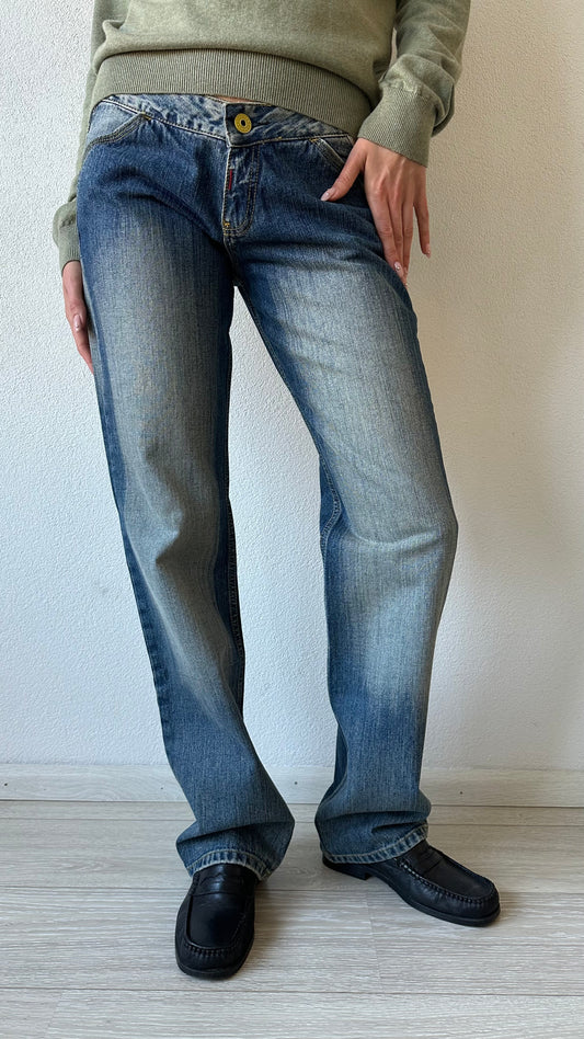 vintage low rise Y2K Replay jeans