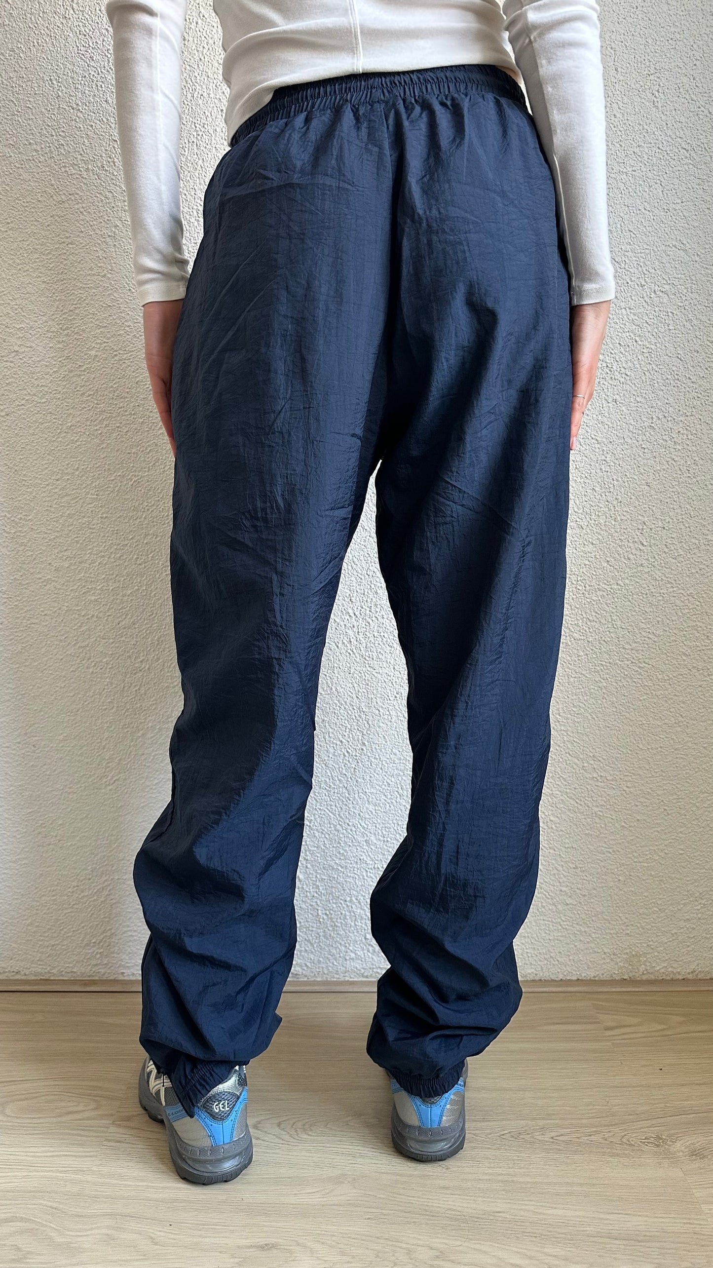 blue vintage reebok jogger active wear