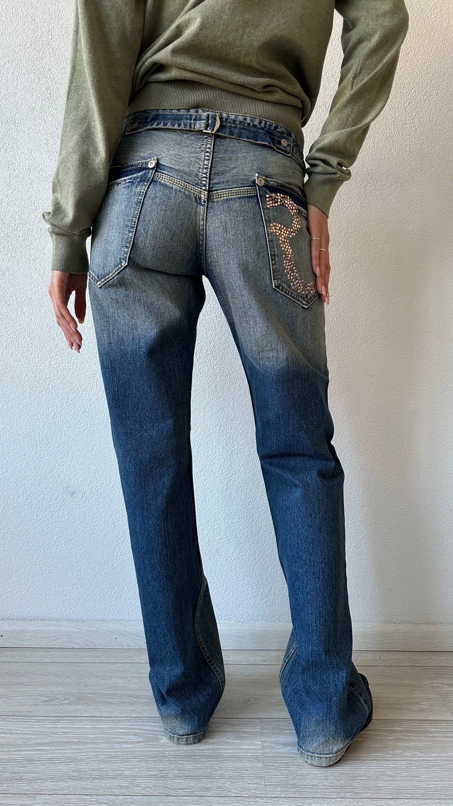 vintage low rise Y2K Replay jeans