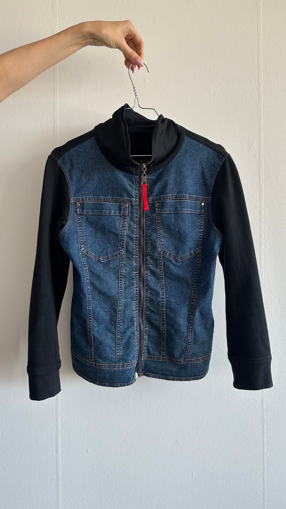 vintage prada denim jacket