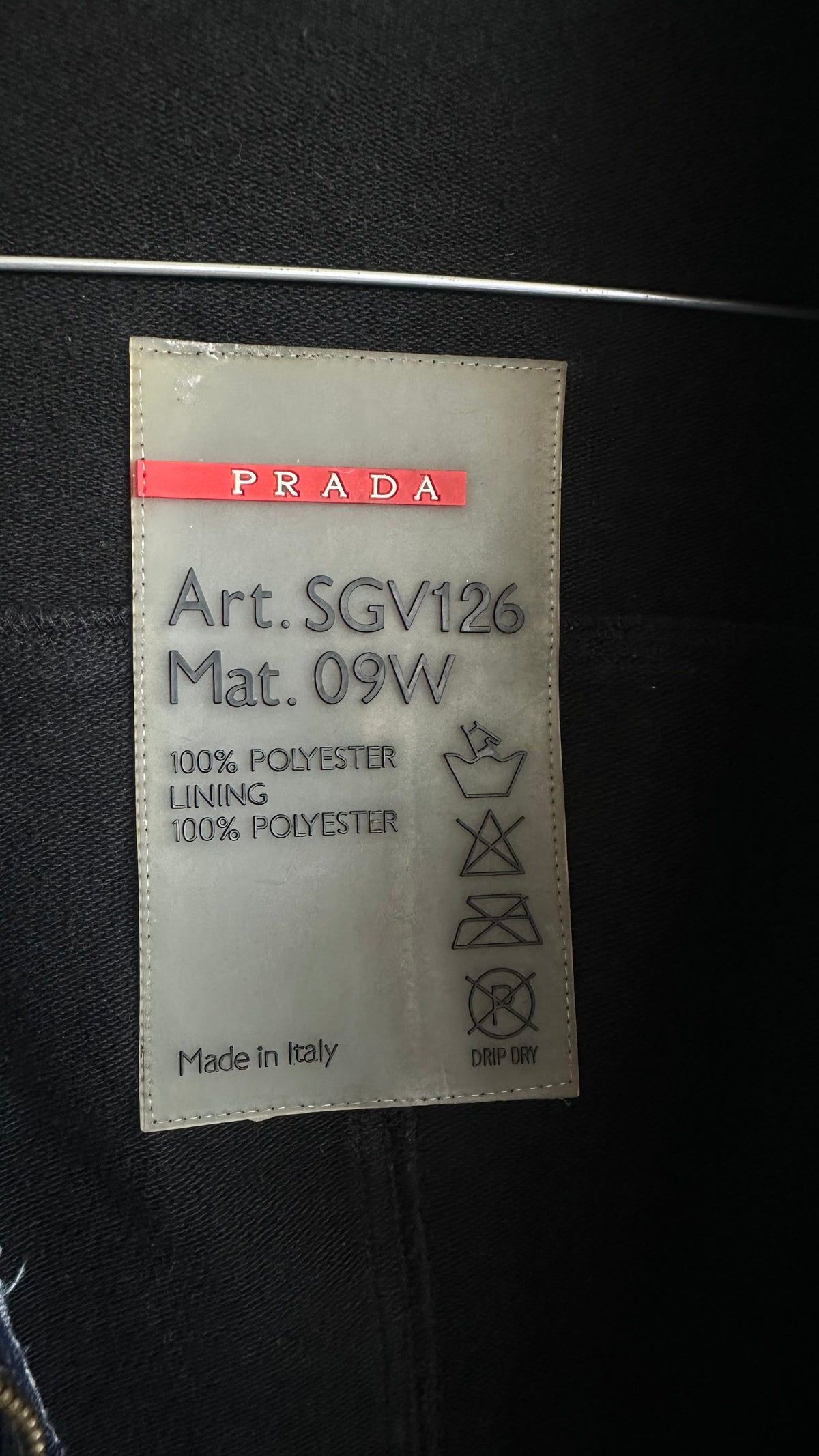 vintage prada denim jacket