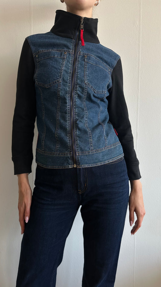 vintage prada denim jacket