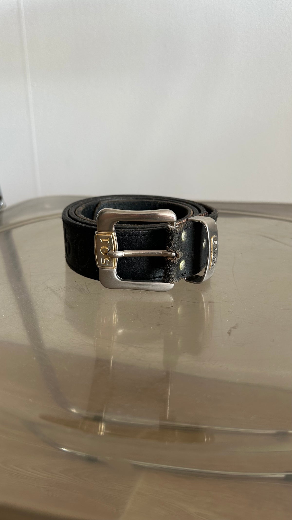 leather vintage Levi’s 501 belt