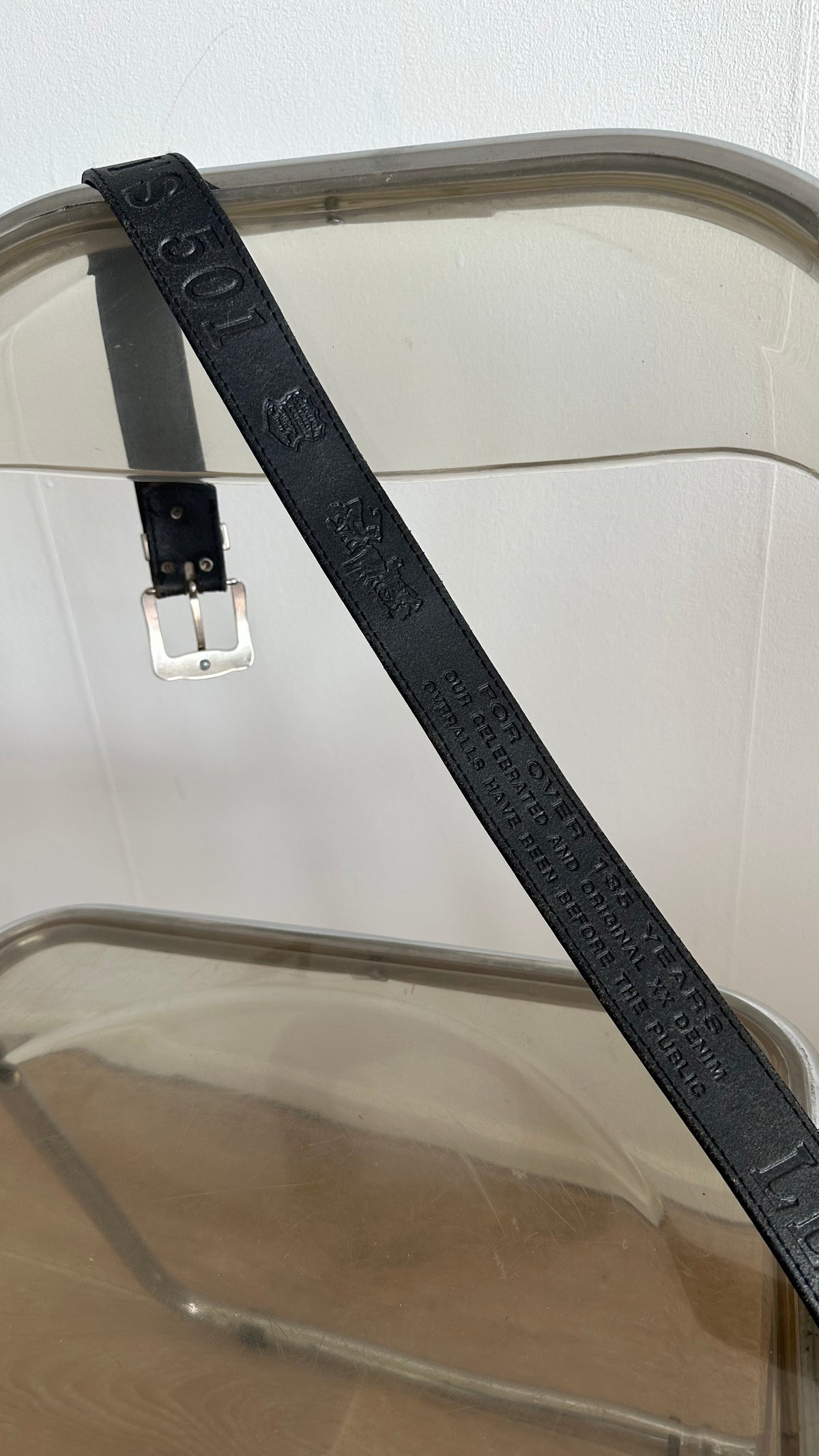 leather vintage Levi’s 501 belt