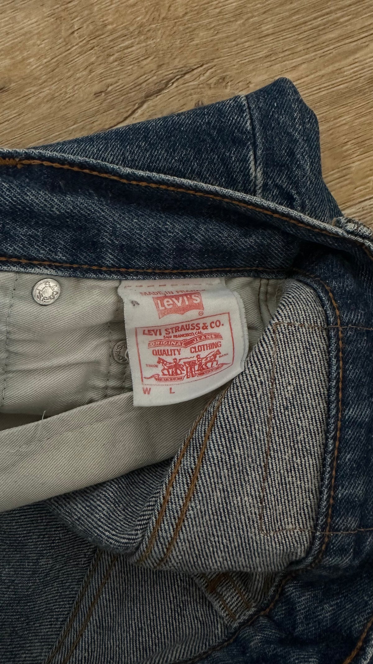 vintage Levi’s jeans 501