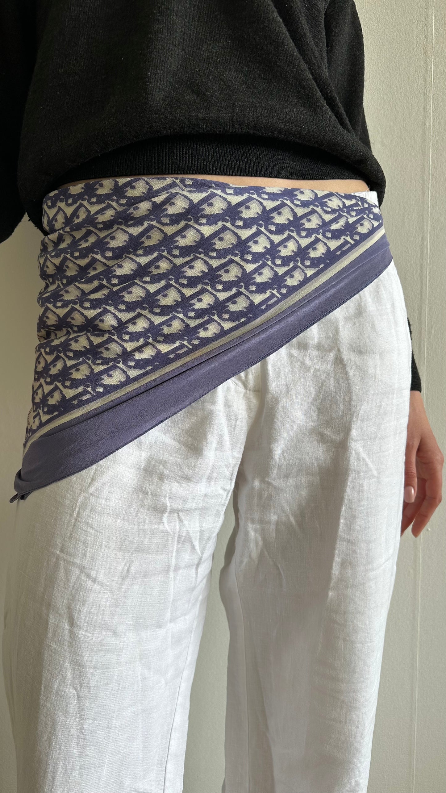Christian Dior silk scarf
