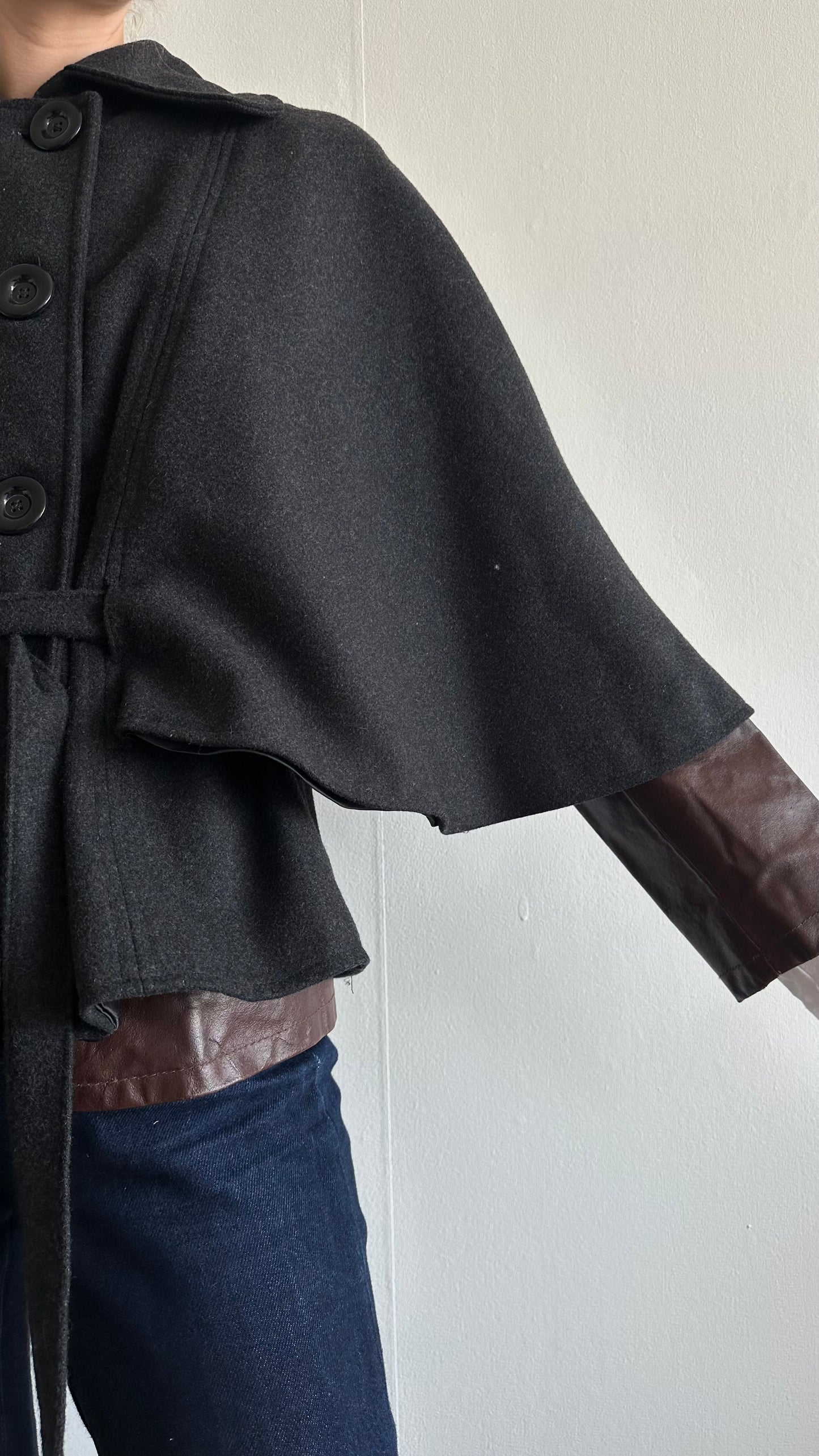 grey wool jacket