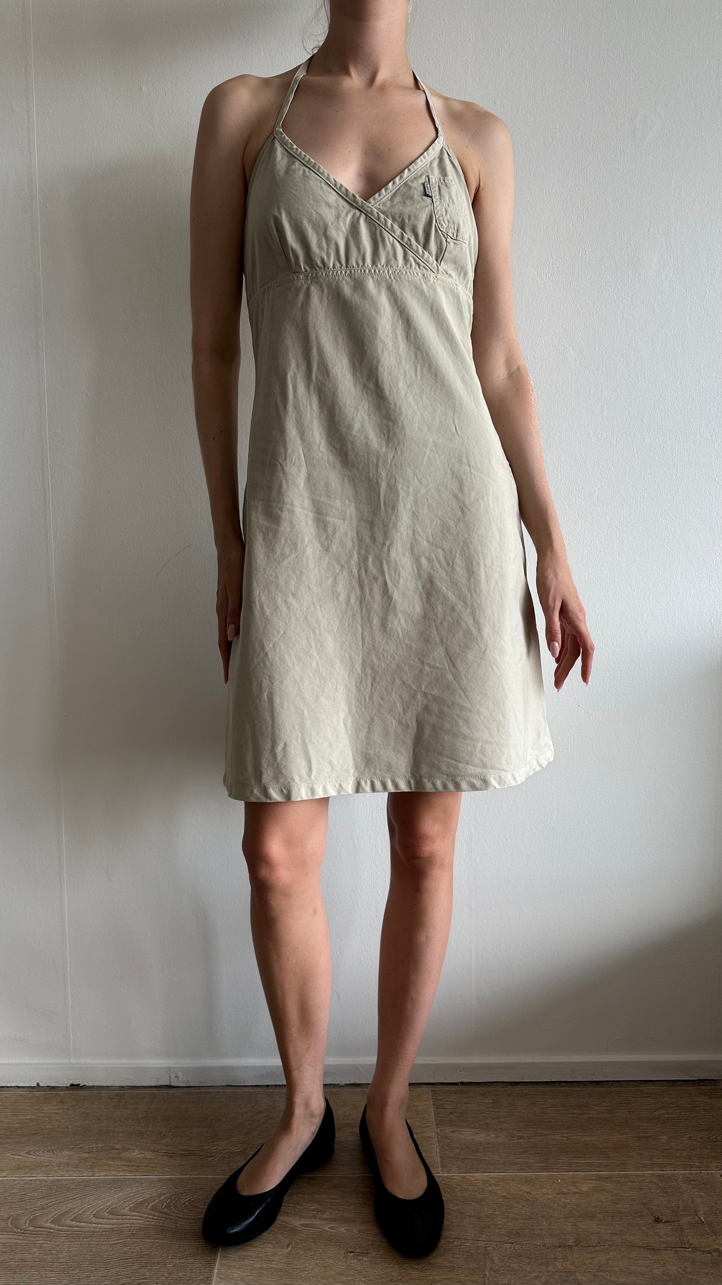 light brown Replay y2k short dress