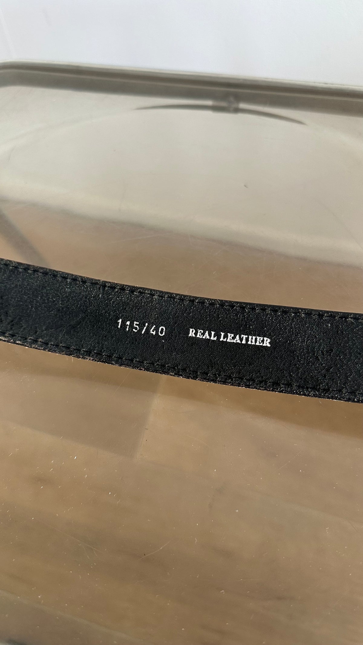leather vintage Levi’s 501 belt