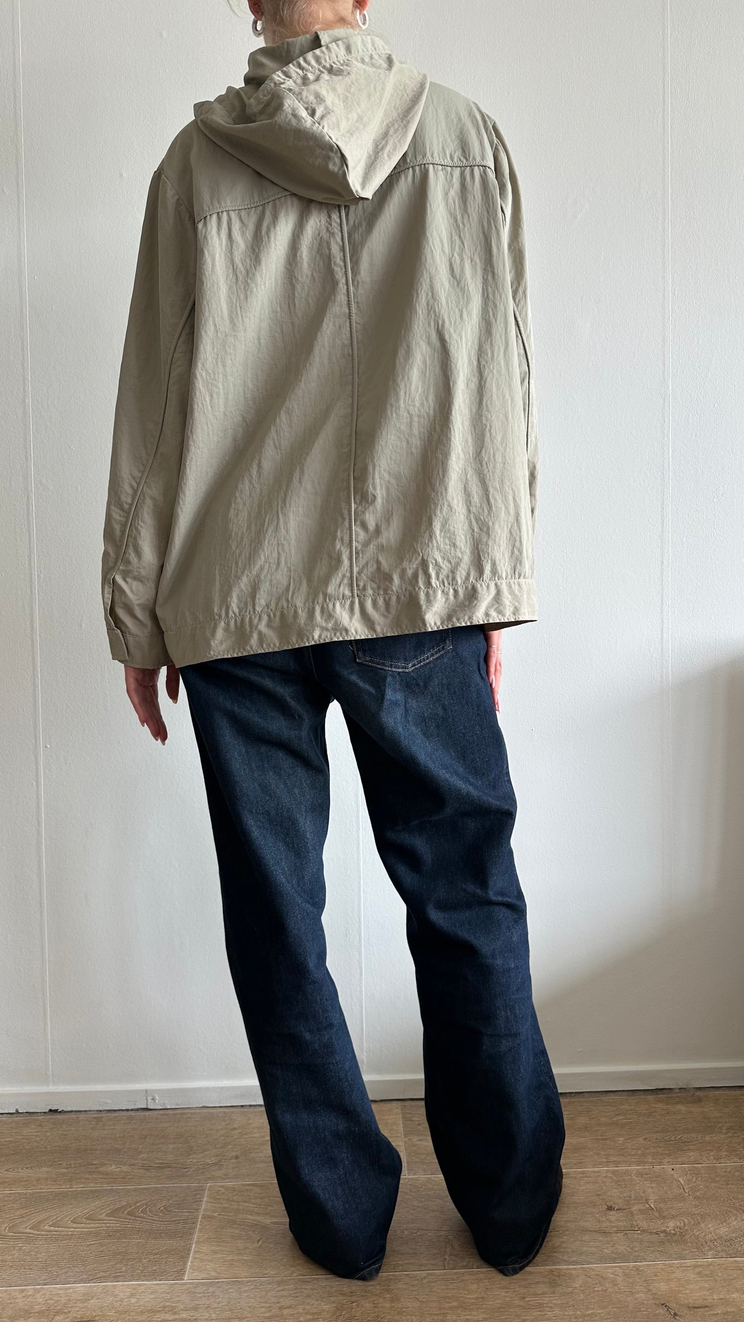 dark denim and jacket duo set