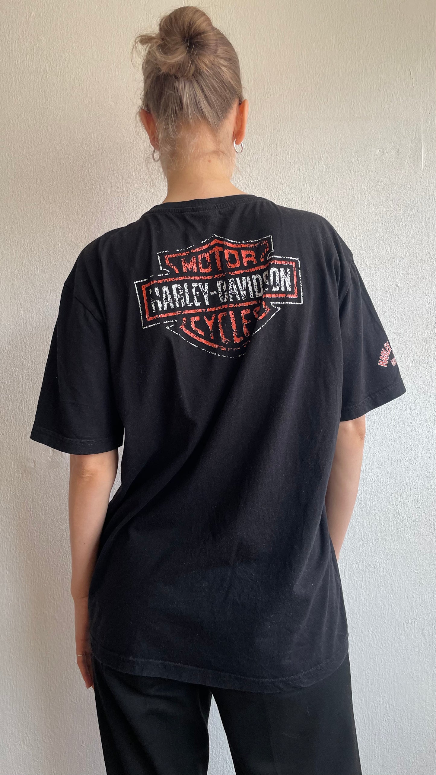 90s harley davidson oversized tee