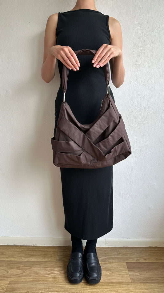 brown mexx y2k bag