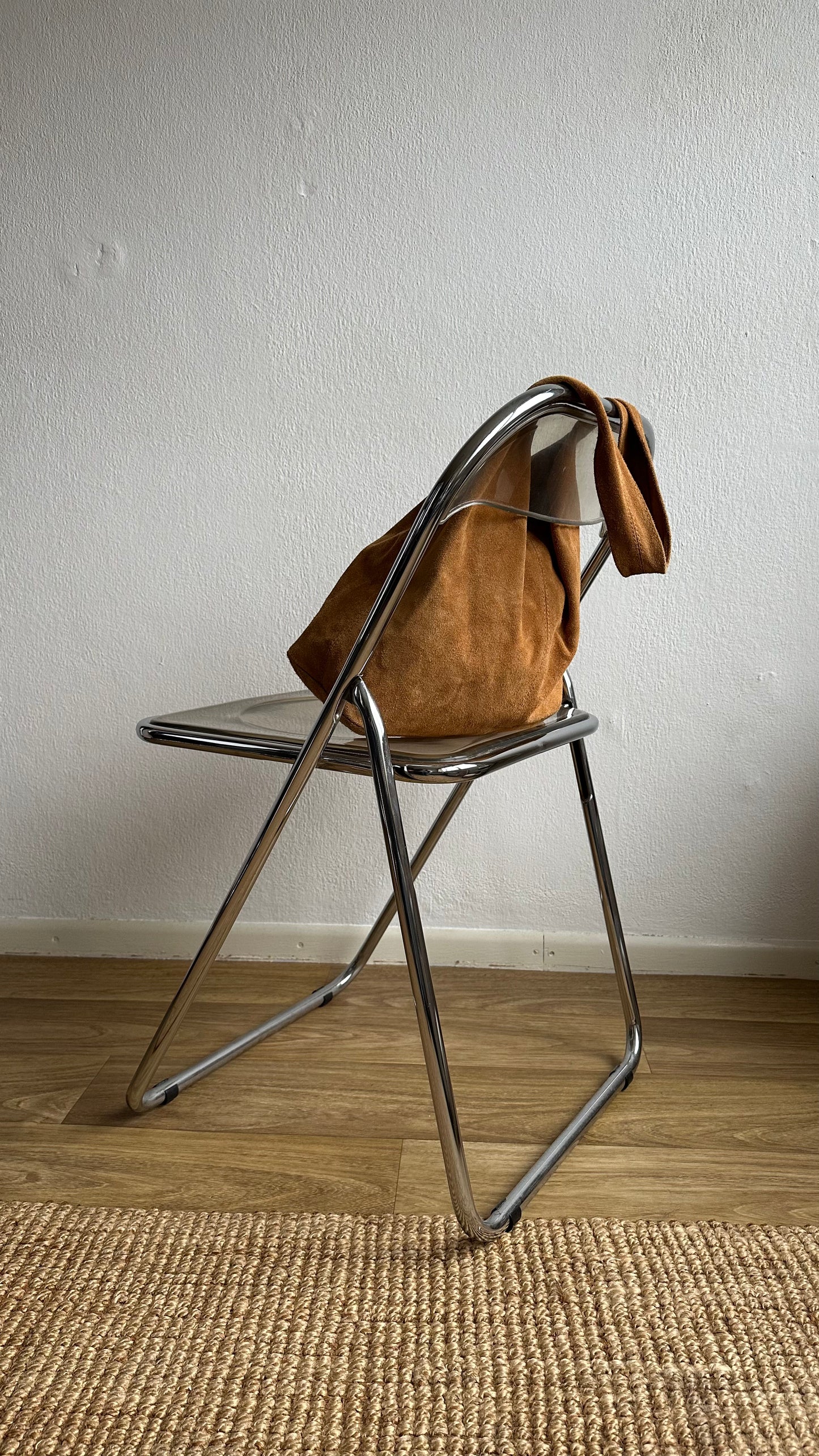 beige boho suede shoulderbag