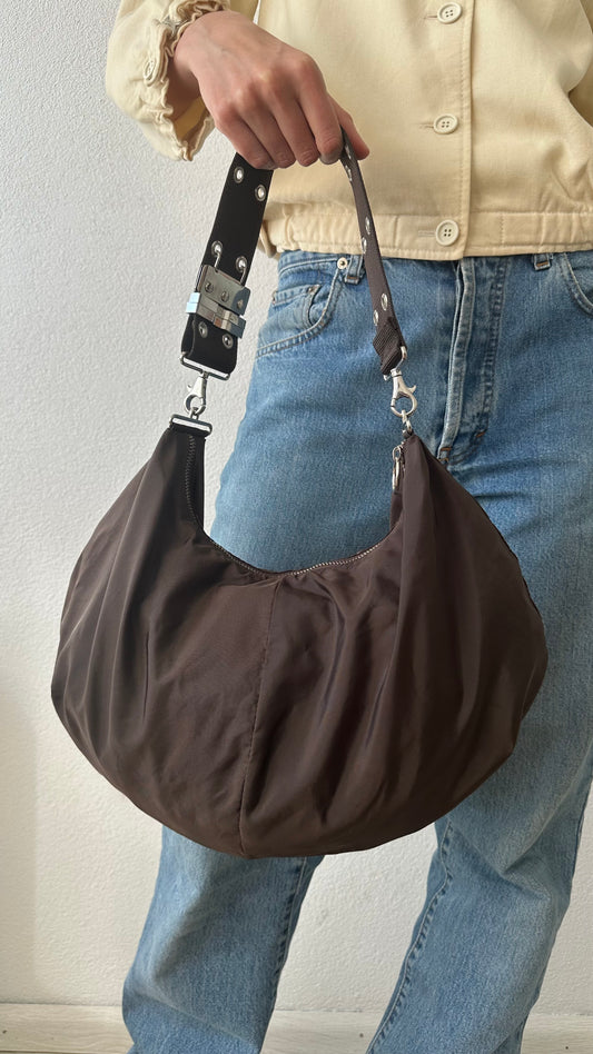 brown nylon sequoia bag