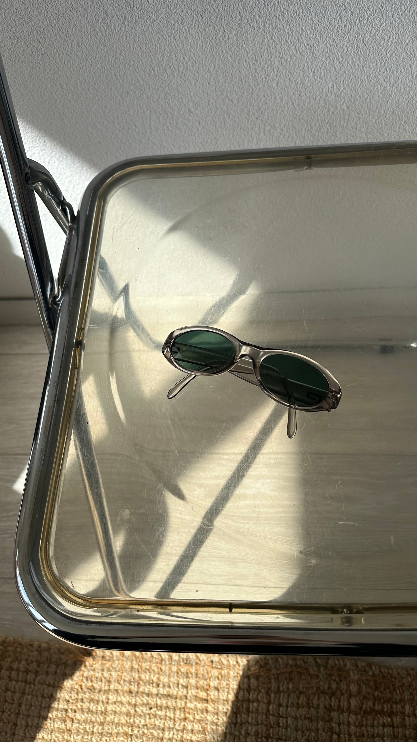 vintage see through sunglasses