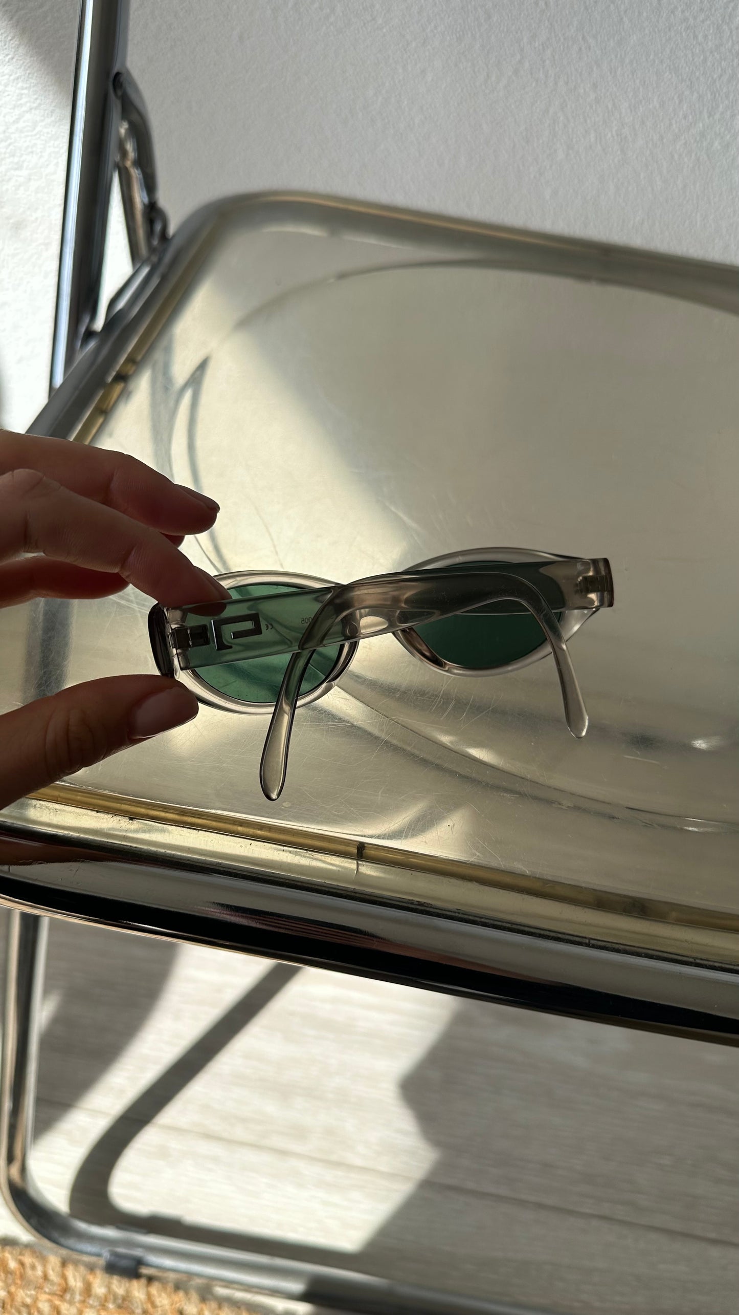 vintage see through sunglasses