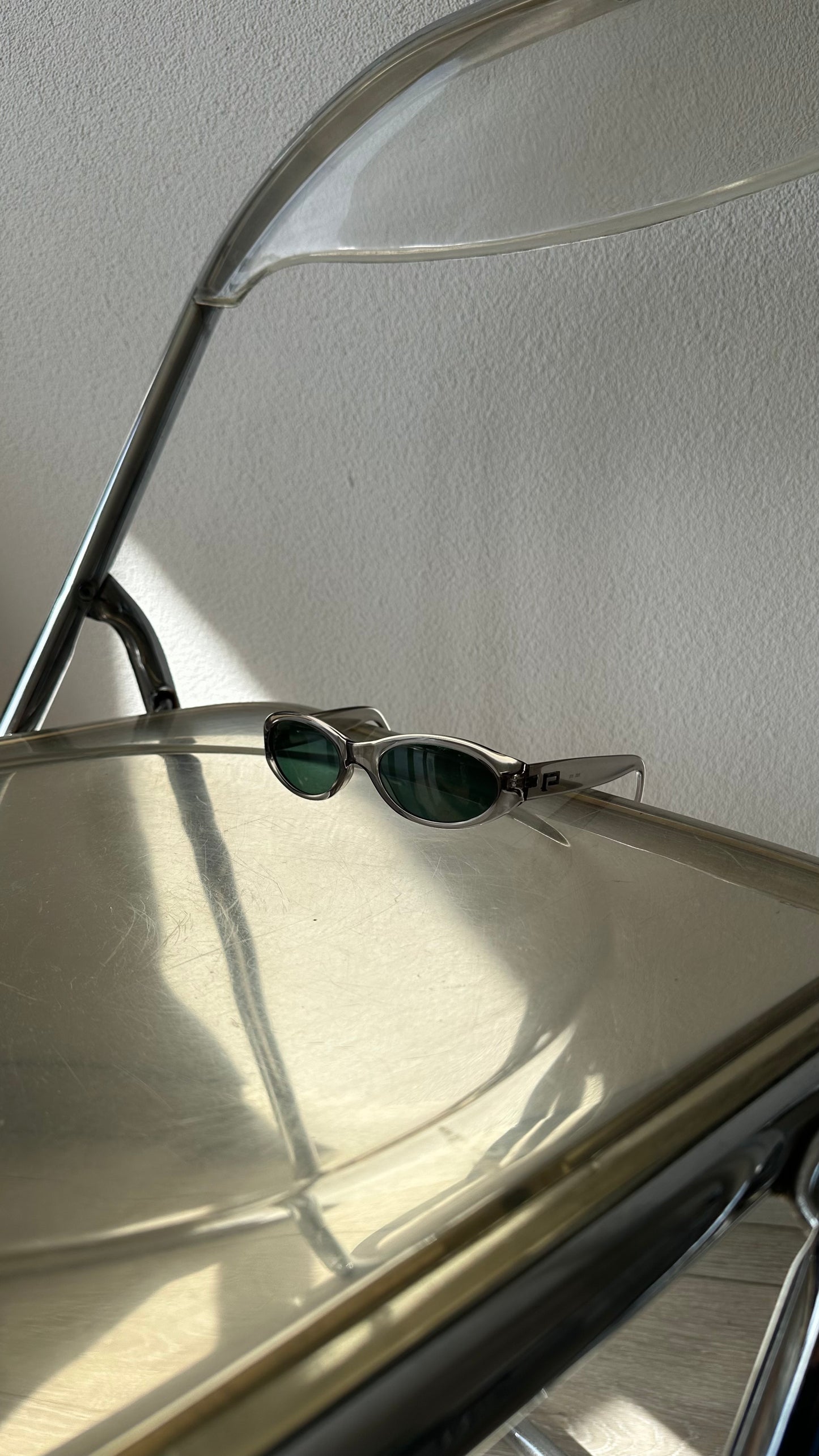 vintage see through sunglasses