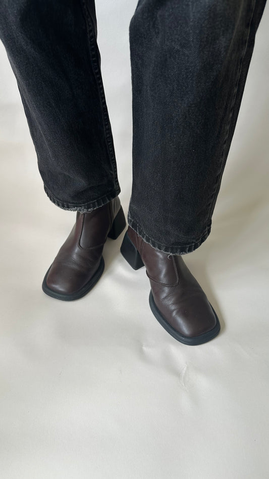 brown vagabond Ansie boots